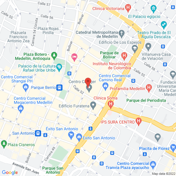 Map of Fantasía Intima