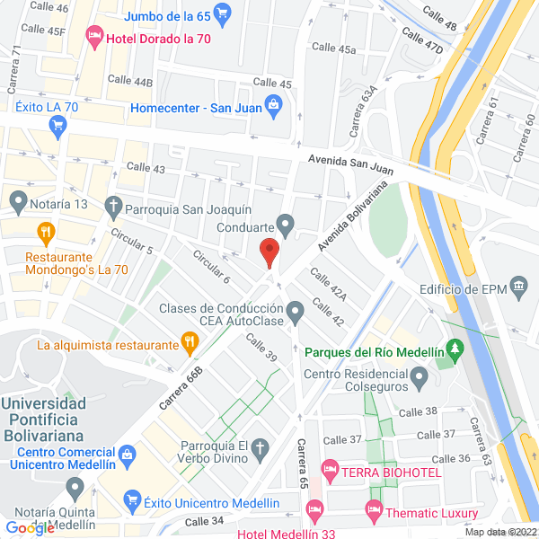 Map of Frutas Y Verduras El Porvenir