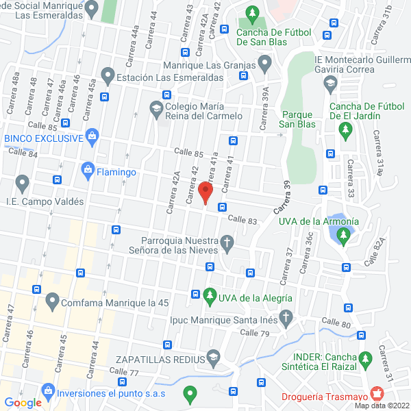 Map of Estructuras Y Mallas Jl