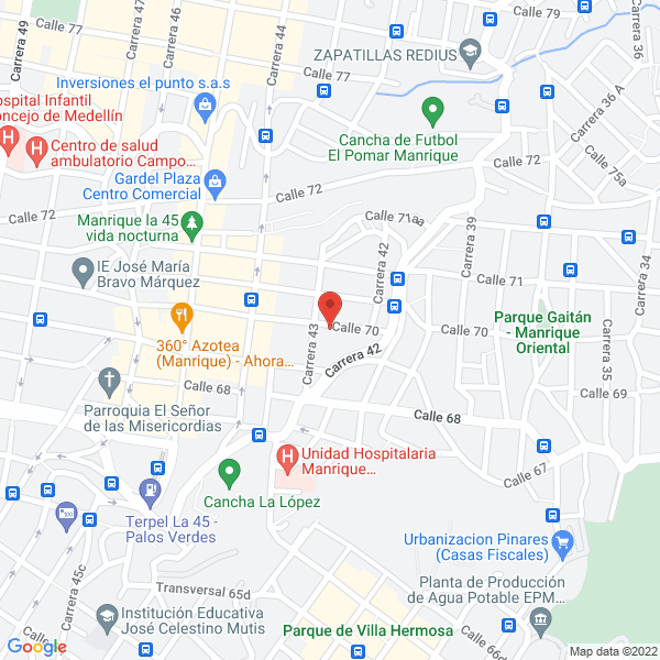 Map of Estructuras Y Montajes S.A.S