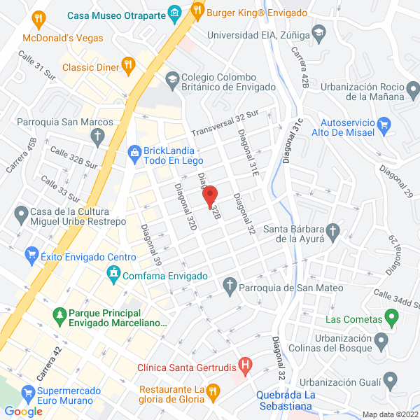 Map of Estrumontar