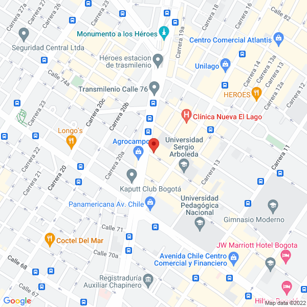 Map of Estudios Diseños Interventoria Y Construcciones Ltda.