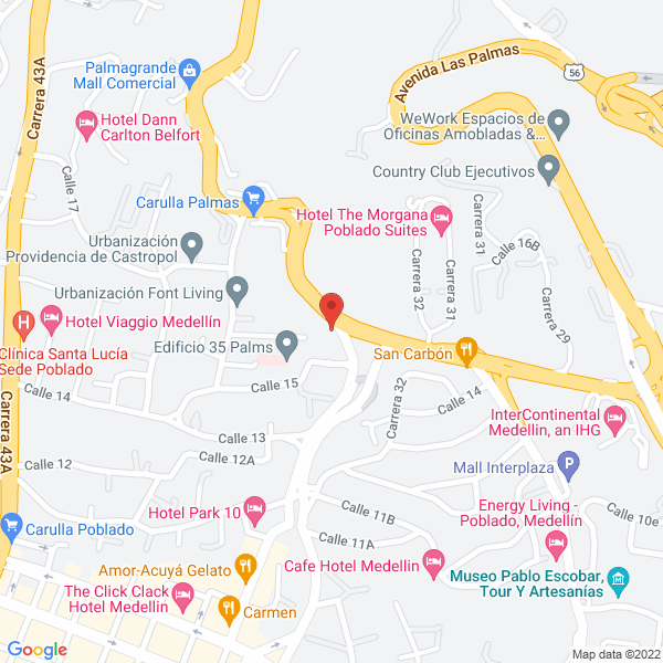 Map of Estyma Estudios Y Manejos S.A.