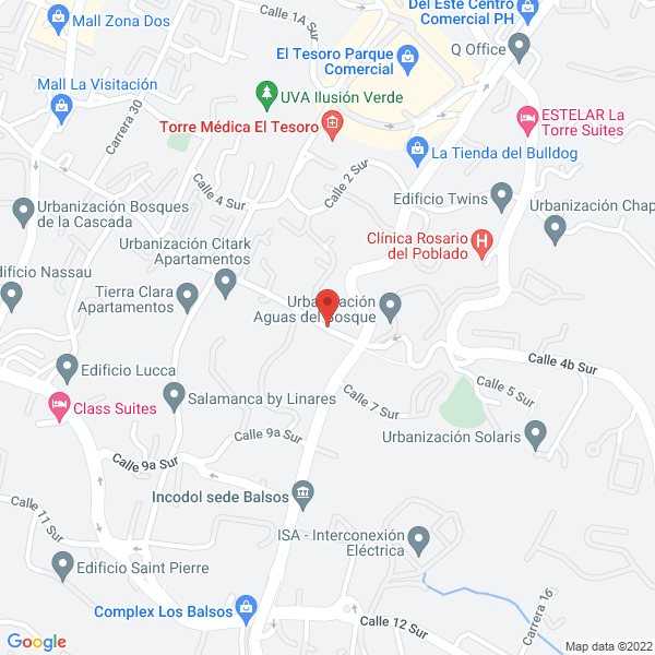 Map of Eventex S.A.S.