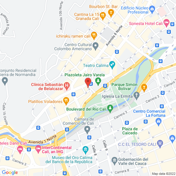 Map of Ferretería Canaán De Gaitán