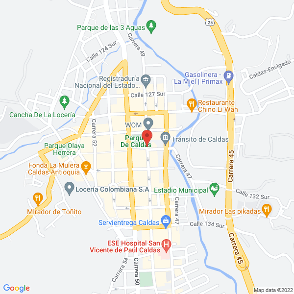 Map of Floristería Flores De La 30