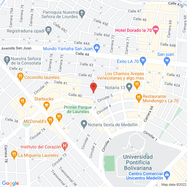 Map of Floristería Mabel