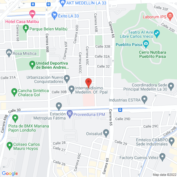 Map of Formas Y Doblez Ltda.