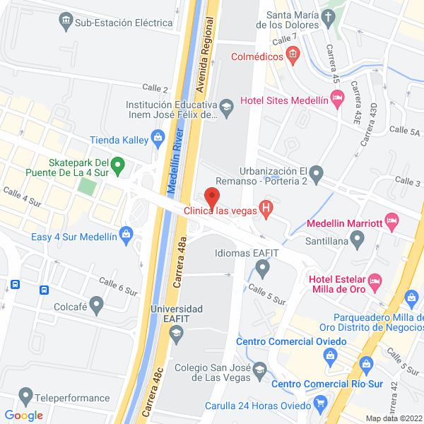 Map of Forros Blanca Luz