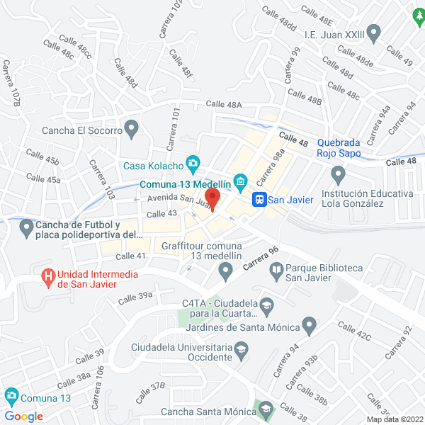 Map of Foto Marión