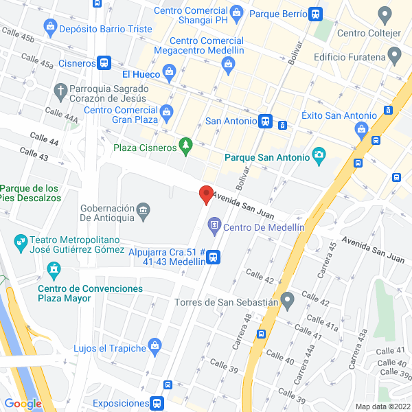 Map of Fotocopiadora Gloria