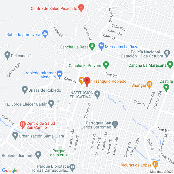 Map of Fotografía Destellos Digitales