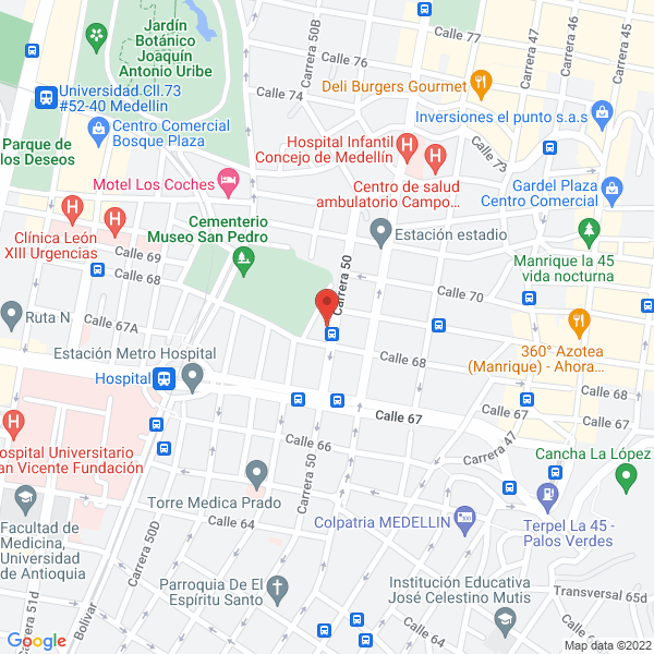 Map of Frenorepuestos