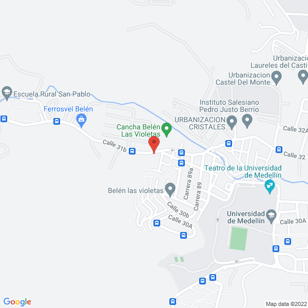 Map of Frenos Belen
