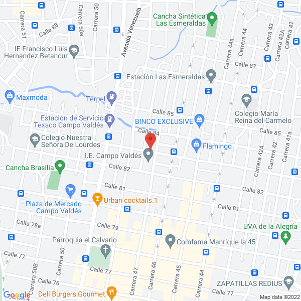 Map of Frutesco