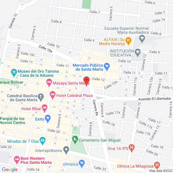 Map of Ferreteria Ferre Varios Ltda.