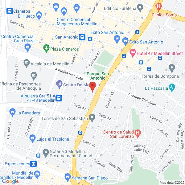 Map of Ferreteria Uni 2