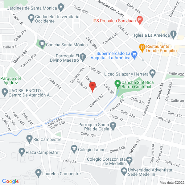 Map of Ferretería Urifer