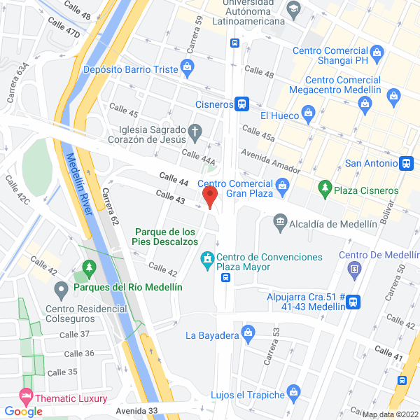 Map of Ferretería Y Depósito Las Vegas