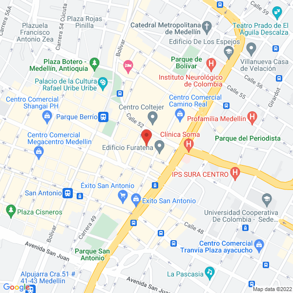 Map of Ferrigas