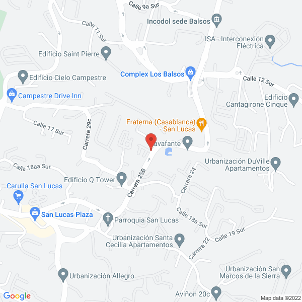 Map of Finca Supply
