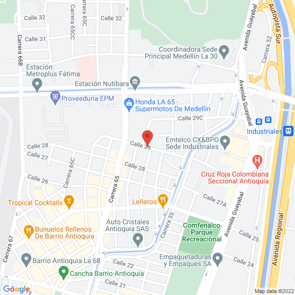 Map of Flexicolores Ltda