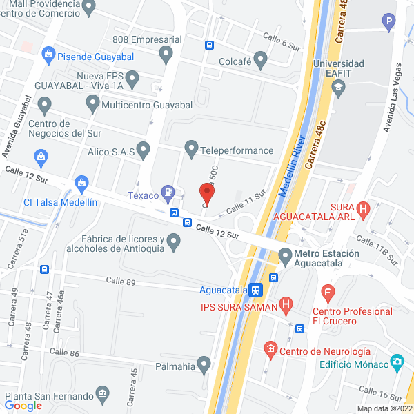 Map of Fajas M Y D Posquirúrgicas