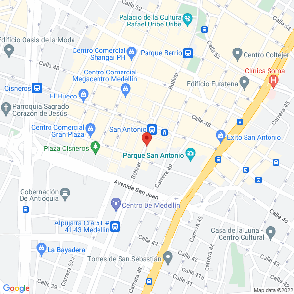 Map of Fantasías Rg