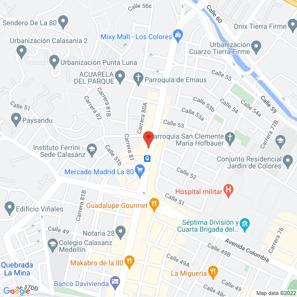 Map of Foto Grisales