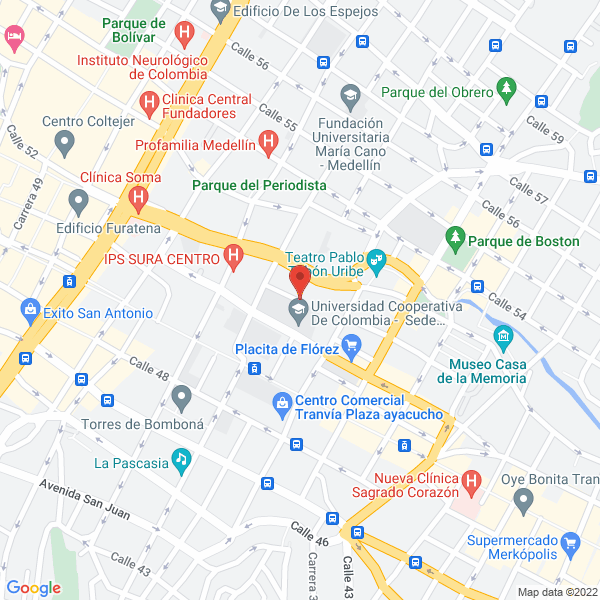 Map of Gama Tv Ltda.