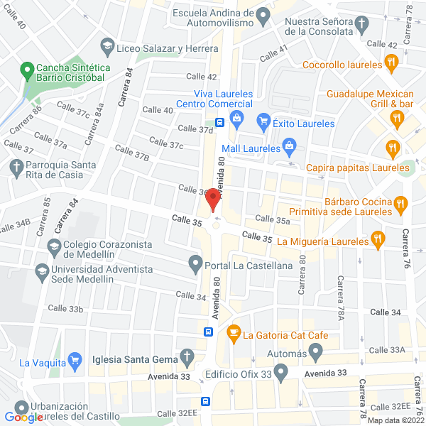 Map of Galería Dacar