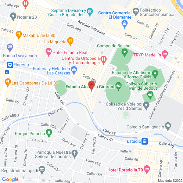 Map of Galileo Instruments S.A.S.
