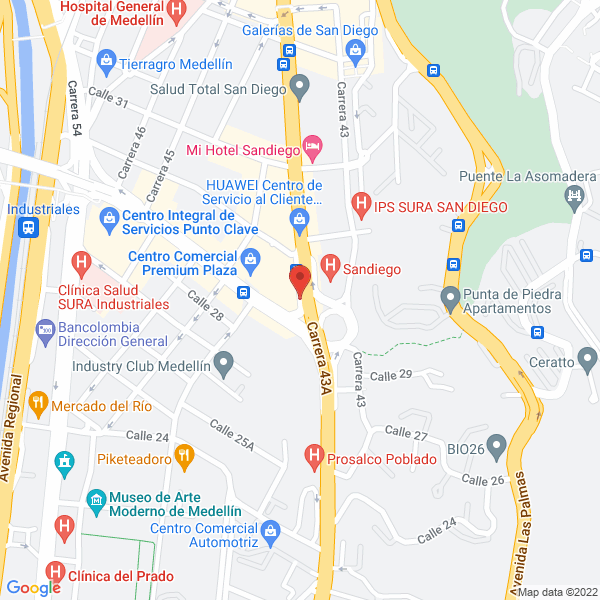 Map of Gorditas Sexy Premiun Plaza