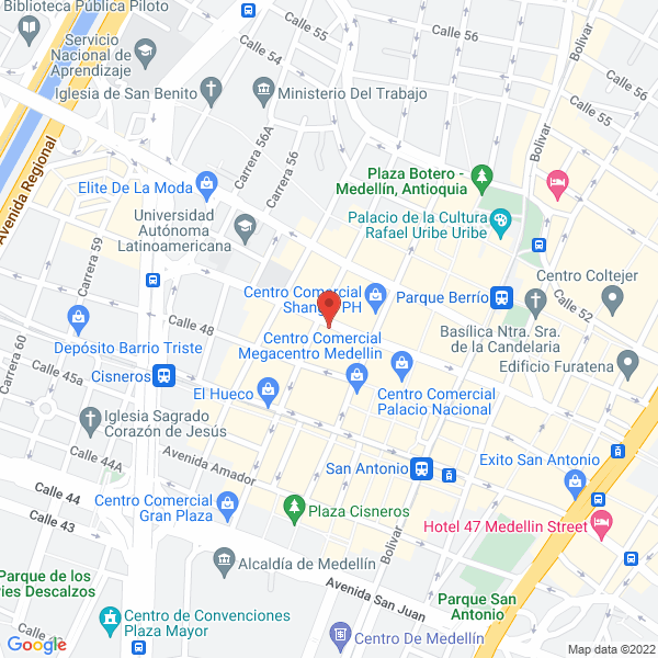 Map of Gorditos Con Estilo