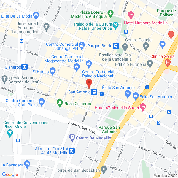 Map of Electro Matis