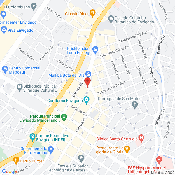 Map of Garage Days Ensayadero