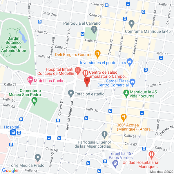 Map of Ferretería Y Depósito Caribe