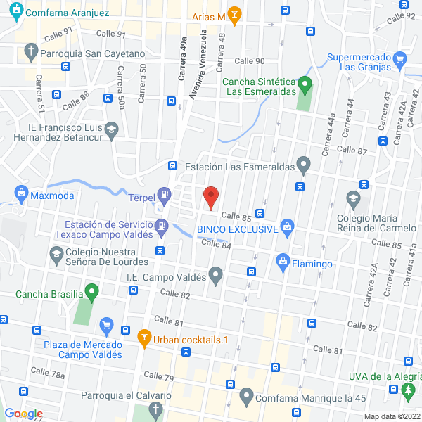 Map of Fortiagro S.A.S.