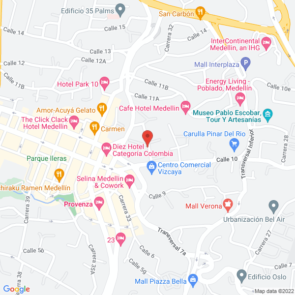 Map of Gruas Cascia Ltda