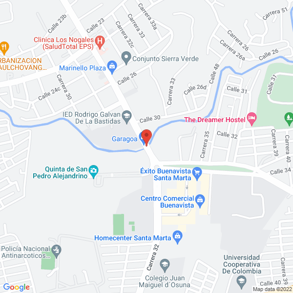 Map of Grup Salud 33-6