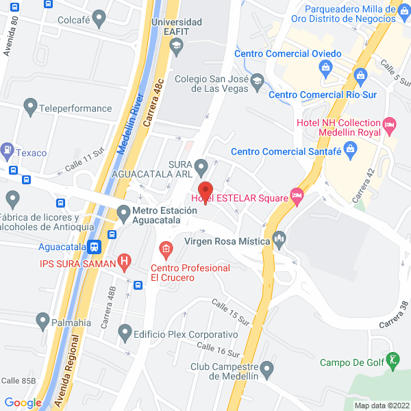Map of Grupo Antioqueño De Neurología Pediatrica S.A.S