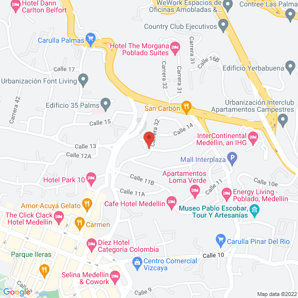 Map of Grupo De Bullet S.A.
