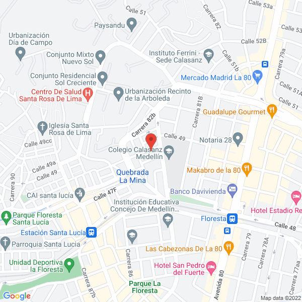 Map of Granero Gilra