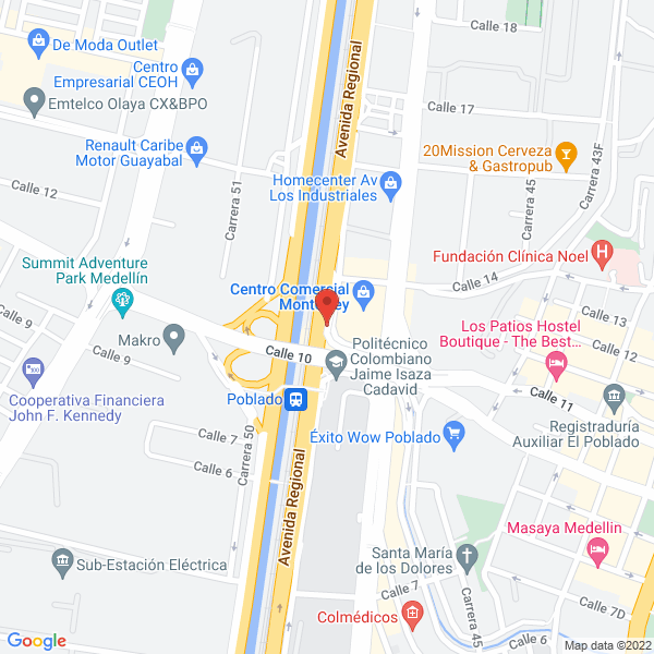 Map of Centro Comercial Automoriz