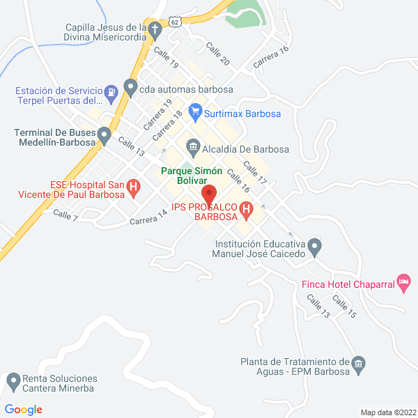 Map of Brillante Stereo 88.4 Fm