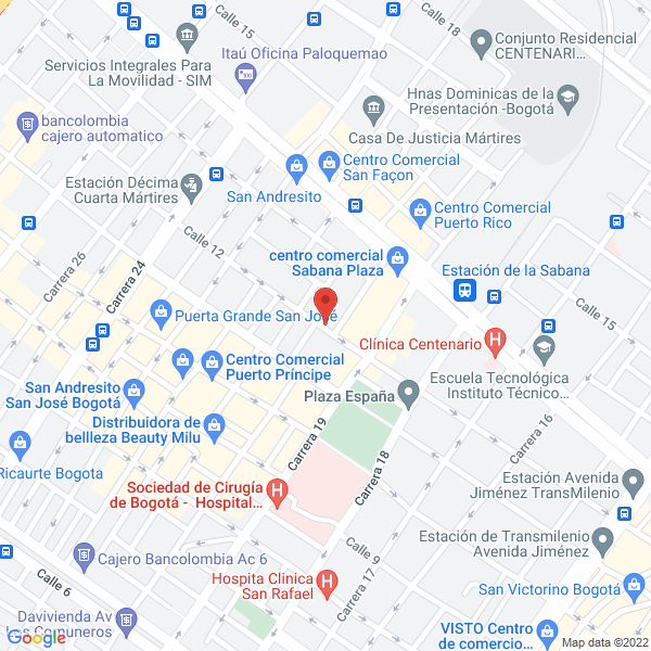 Map of Empacarton S.A.S.