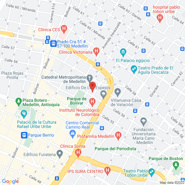 Map of Geodent Especialistas