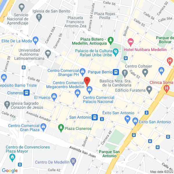 Map of Fucsy Shoes
