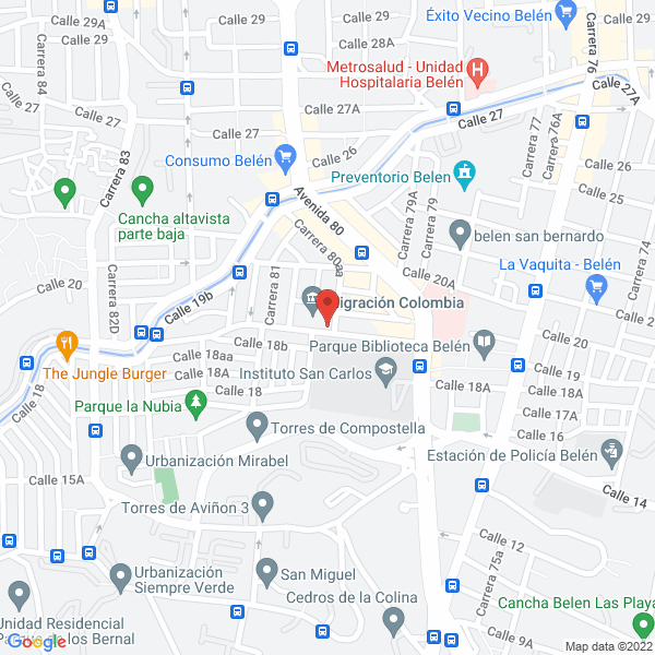 Map of Floristerías Estilos Y Pistilos