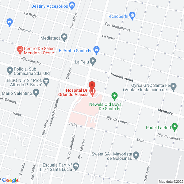 Map of L'Fleur